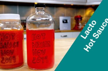🌱 LACTO Fermented HOT Pepper / Hot Pepper Sauce Recipe