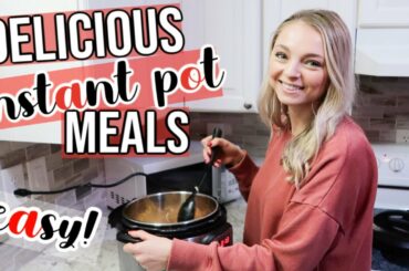 EASY INSTANT POT RECIPIES | AFFORDABLE INSTANT POT RECIPES