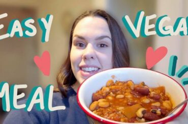 Marley's Dad's A+ VEGAN CHILI Recipe | Easy, healthy vegan meal idea!
