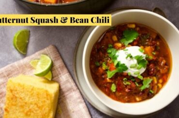 Butternut Squash and Bean Chili | Vegan