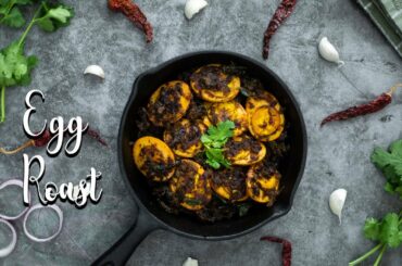 Spicy Egg Pepper Roast Recipe | egg roast recipe | egg pepper roast recipe | egg fry recipe