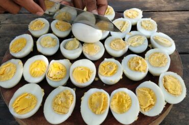 Duck Egg Cooking Tamarind Sauce / Eggs and Tamarind Recipe