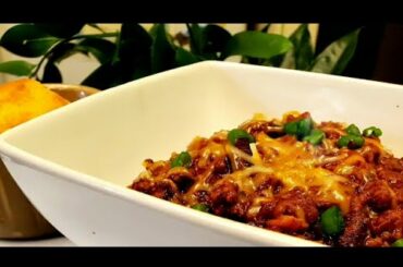Quick Beef Chili