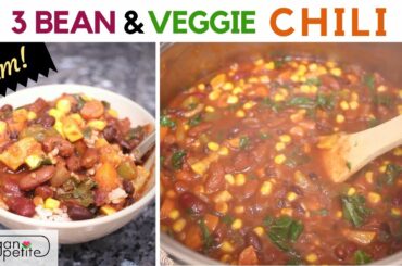 Healthy & Easy Vegan Chili - Oil/Soy/Gluten Free