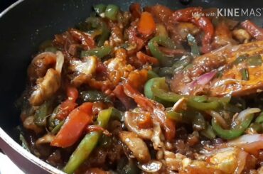 Chatpati mushroom chili  ❣👌/how to make mushroom chili/hindi