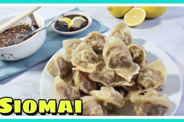 SIOMAI WITH CHILI GARLIC SAUCE RECIPE | PANG NEGOSYO