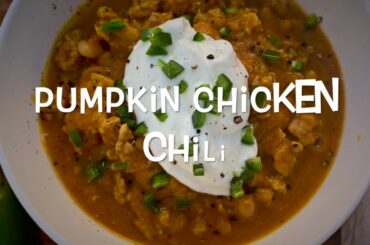 Pumpkin Chicken Chili