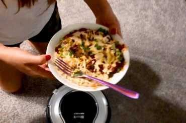 Chili beans with pablano and tomato sauce