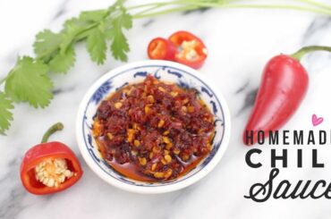 Easy Chinese Chili Sauce Recipe (辣椒酱 Làjiāo jiàng) // Collab with Entertaining with Beth