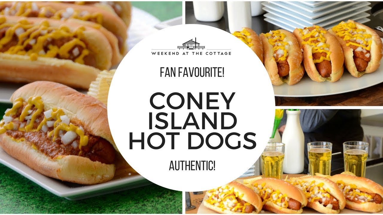 Ultimate CONEY ISLAND HOT DOGS recipe! CHILI DOGS Chili Chili