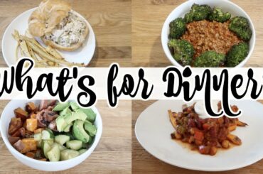 WHAT'S FOR DINNER / 4 EASY AND AFFORDABLE FAMILY MEAL IDEAS