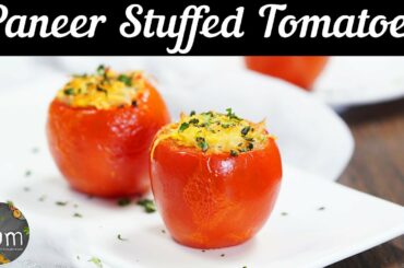 Paneer Stuffed Tomatoes
