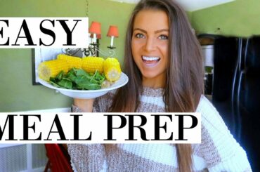 HOW I MEAL PREP A FULL DAY OF EATING IN UNDER 4 MINUTES | EASY, HEALTHY, VEGAN