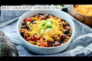 Crockpot Chicken Chili Recipe