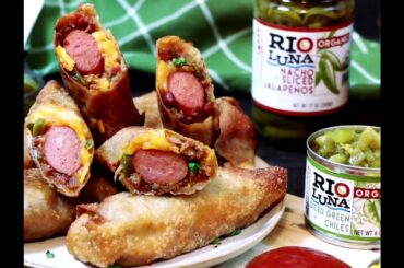 Best Chili Cheese Dog Egg Rolls. Learn How to Make Them!