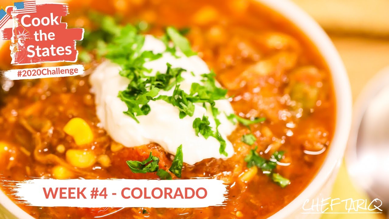Week 4 Colorado Colorado Green Chili CookTheStates Chili Chili