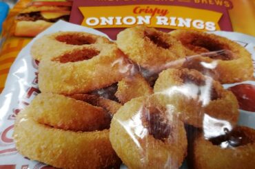 My Delicious Texas Cheese Chili Burgers | Served On A Brioche Bun | Topped With Onions Ring | Fries