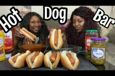 CHILI CHEESE HOT DOG BAR MUKBANG 먹방 EATING SHOW| Q/A TIME! Thanks for 515 BABYLOVES♥️