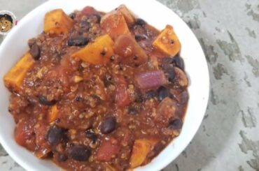 Sweet Potato Black Bean Chili Recipe | Episode 632