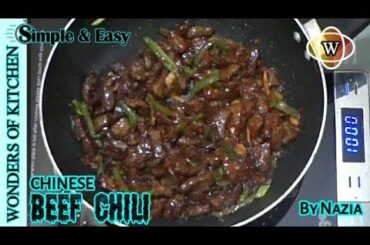 Chili Beef Recipe | chinese beef chili recipe | Beef Chili Recipe | eid-ul-adha recipe