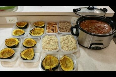 Weekly Grocery Haul And Meal Prep 19 - Chili Recipe In The Description