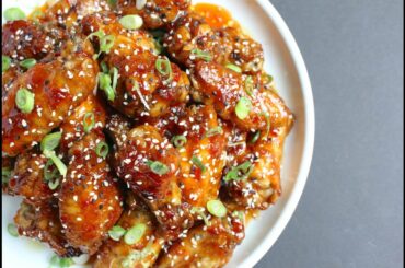 Sweet Sesame Chili Wings - Baked