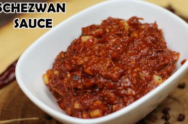 schezwan sauce recipe | How to make schezwan sauce recipe | Sowji's Kitchen