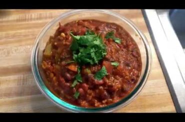Scott Jurek Vegan Minnesota Winter Chili recipe