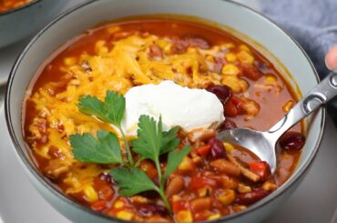 Instant Pot Turkey Chili Recipe