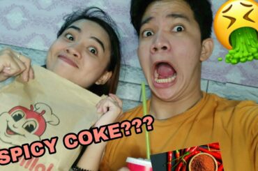 SPEED EATING CHALLENGE (CHILI POWDER PRANK) | Lester & Ivy