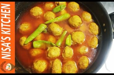 Chicken Kofta Curry Recipe  | Nisa's Kitchen