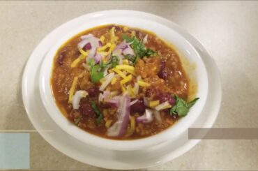 Easy Homemade Beef Chili