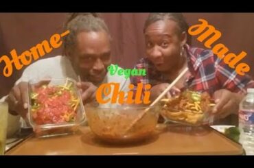 Homemade Vegan Chili| Chili Pie | Perseverance