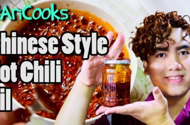 Chinese Style Hot Chili Oil Recipe | #AriCooks
