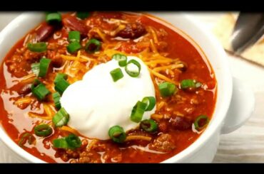 Slow Cooker Chili, How to Make Slow Cooker Chili | Chili Recipe