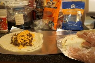 DELICIOUS HOMEMADE CHILI MAC & BURRITOS PART 2 VALENTINE'S DAY VLOGINE (10)