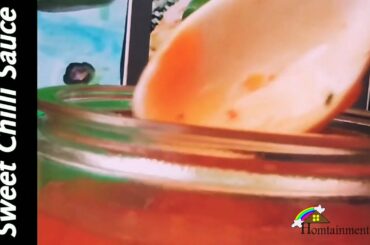 Sweet Chili Sauce| homemade hot and sweet sauce recipe|