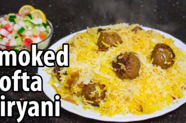 Smoked Kofta Biryani Recipe | Rice Recipes by MJ's Kitchen | subtitled