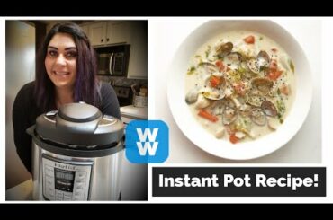 MYWW INSTANT POT RECIPE SERIES | WHITE CHICKEN CHILI | WEIGHT WATCHERS!!