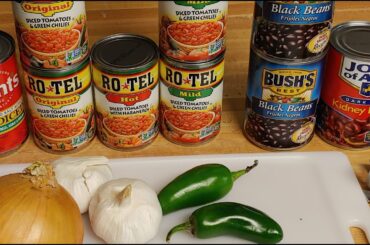 BOMB CHILI and the BANQUET BEER