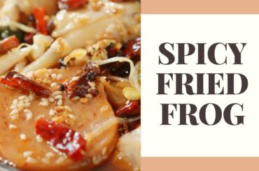 Delicious Fried Frog with Chili Recipe | Tasty Frog Cooking | Mr.Tran