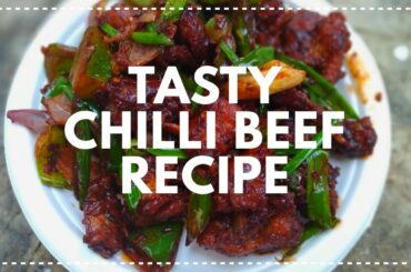 Tasty & Easy Restaurant style Chili Beef Recipe
