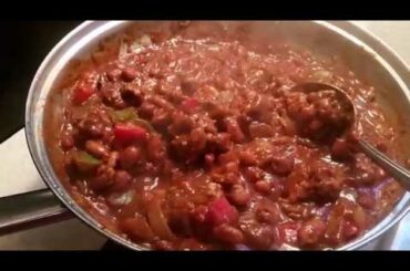 Easy Skillet Beef Chili / Home Cooking