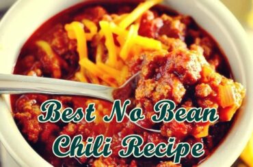 Best No Bean Chili Recipe