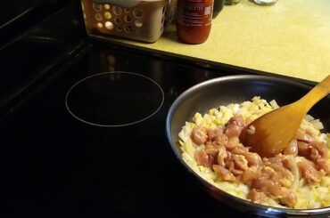 chicken and broccoli with chili garlic sauce....