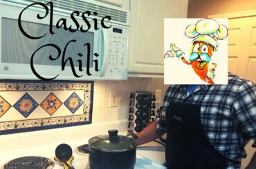 Cooking with Manuel | Episode 4 | Classic Chili