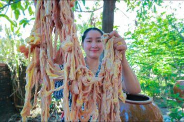 Cooking Hot Spicy Chicken Intestine Chili Recipe - Cooking With Sros