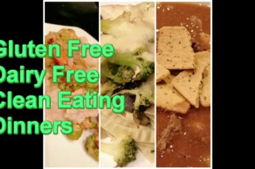 3 Gluten/Dairy Free Dinner Recipes - Chicken Pot Pie - Chili - Alfredo