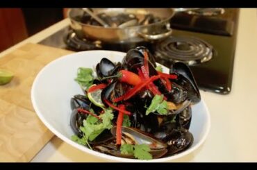 Newfoundland Organic Blue Mussels Thai-Chili Recipe: