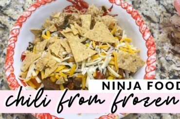 Cook With Me: Ninja Foodi Chili Recipe From Frozen